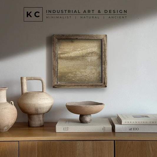 Wabi-Sabi Japandi #6 of 19 | Organic Earthy Impressions | 12x12 Textured Minimalist Art