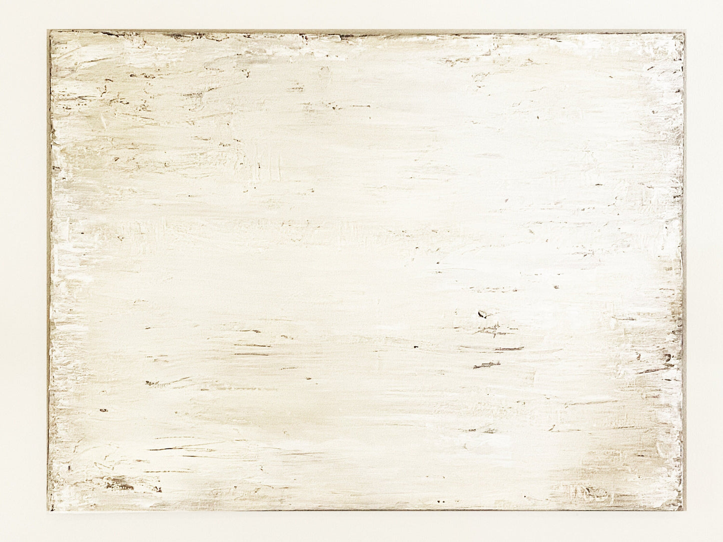 Neutral Beige Textured Minimalist Abstract Cream Tan Brown White Painting | Blanca Series - 0001 KC Industrial Art & Design