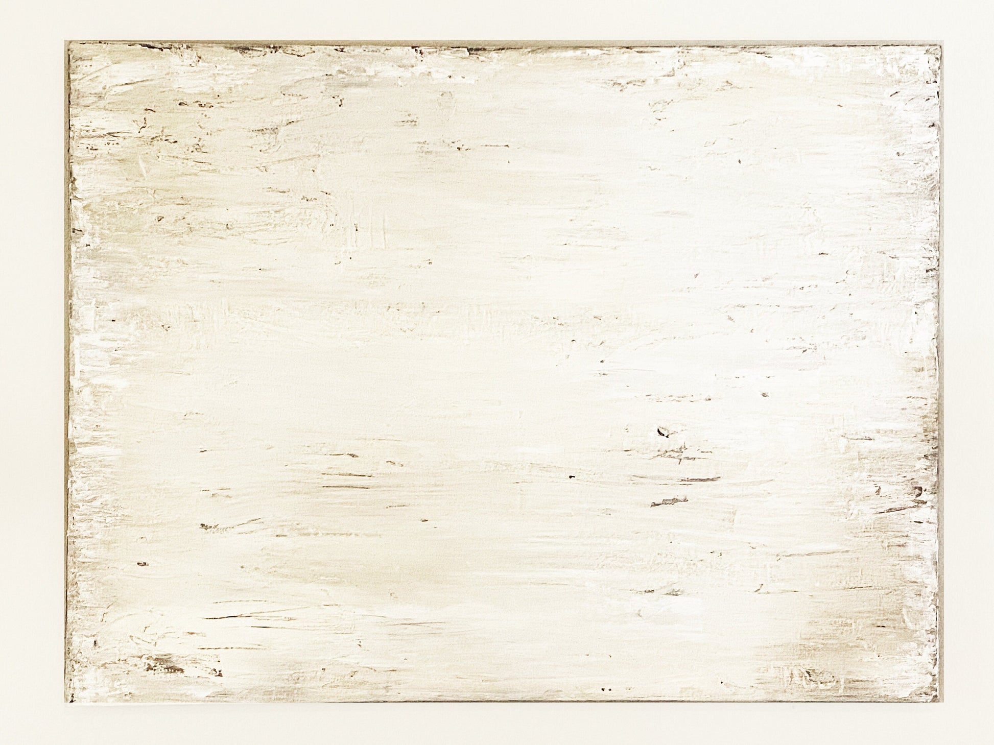 Neutral Beige Textured Minimalist Abstract Cream Tan Brown White Painting | Blanca Series - 0001 KC Industrial Art & Design