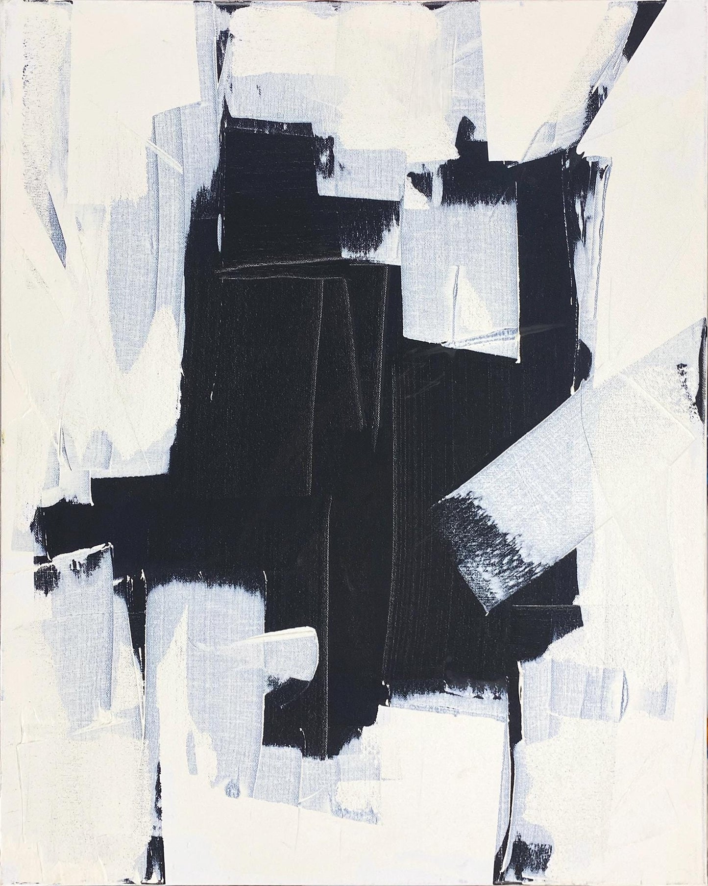 Minimalist | Abstract | Original Art | Black & White | Modern | Geometric | #3 of 3