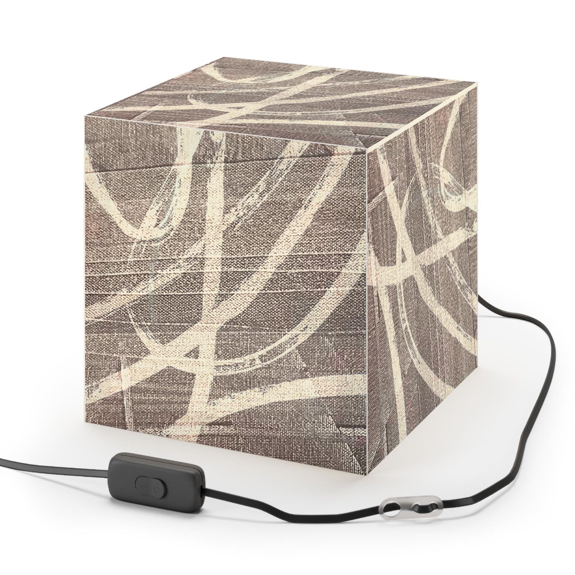 Minimalist Wabi Sabi Japandi Style Hanging Light Cube Lamp KC Industrial Art & Design