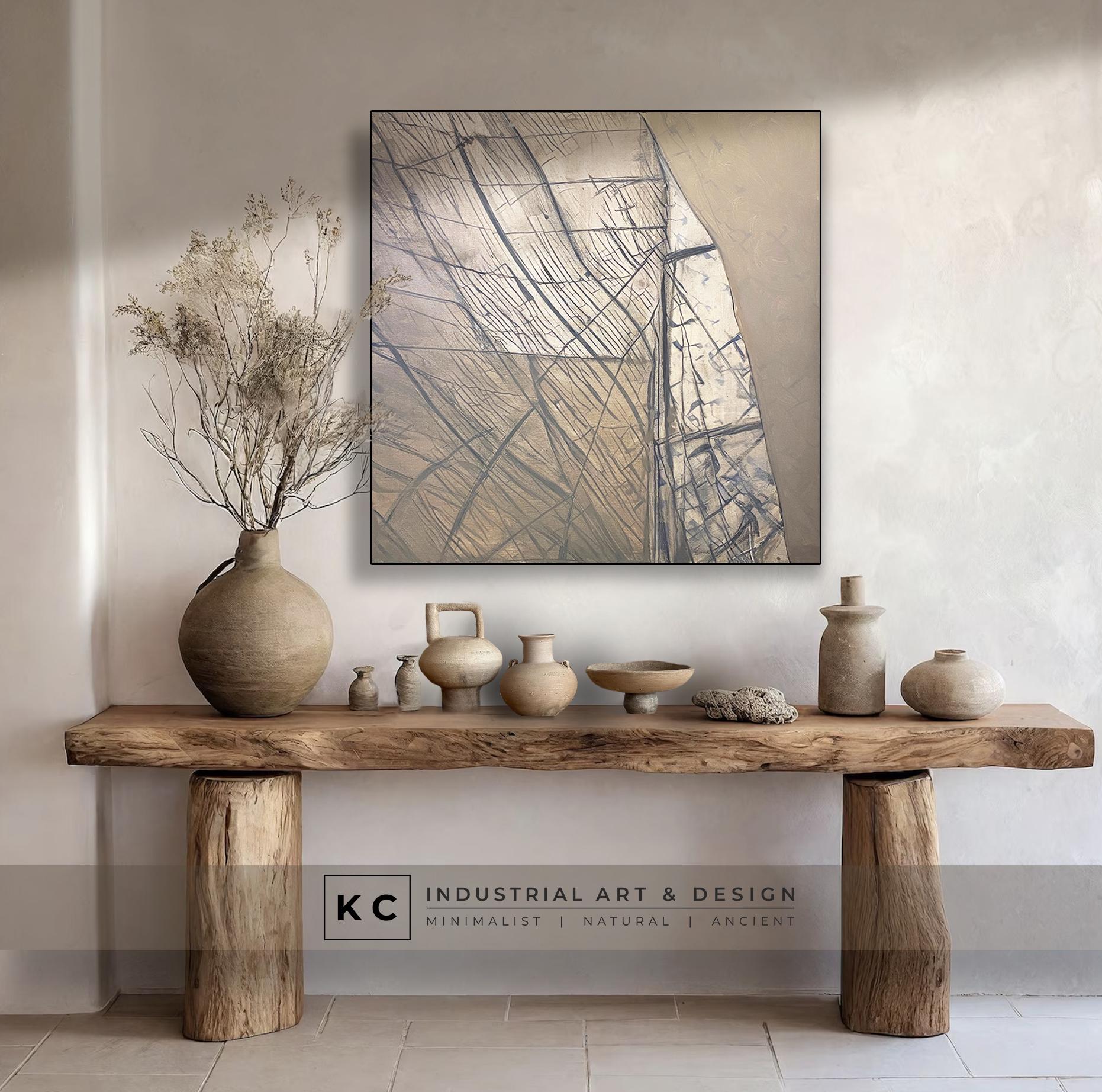 Nautical Sailing Abstract Art Coastal Art Decor KC Industrial Art & Design